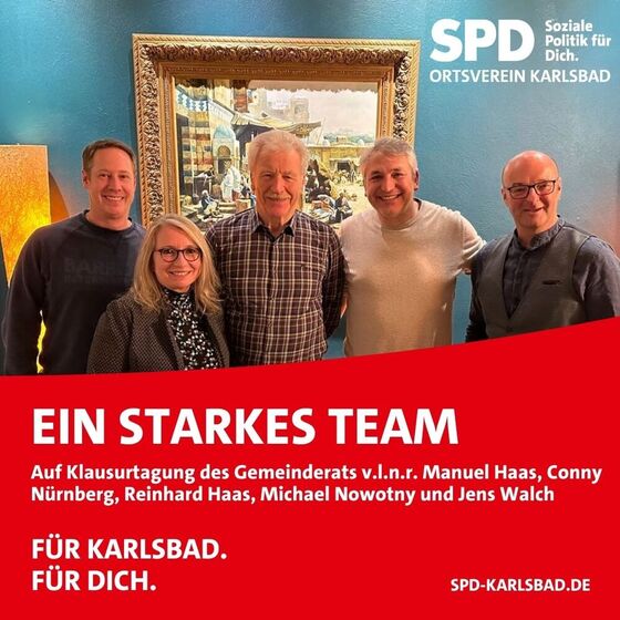 SPD Fraktion Gemeinde Karlsbad 2024